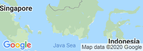 Central Kalimantan map
